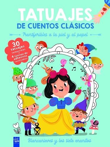 Tatuajes de cuentos clásicos. Blancanieves | 9788408295891 | YOYO | Librería Castillón - Comprar libros online Aragón, Barbastro