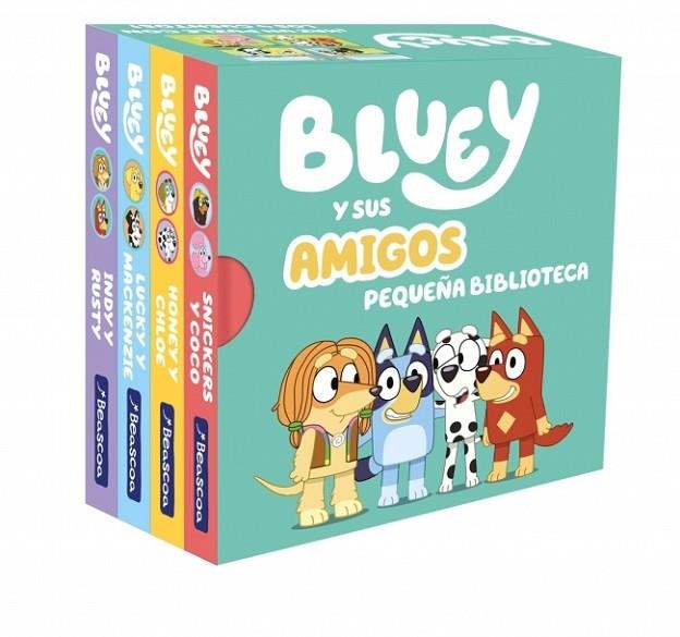 Bluey. Libro juguete - Bluey y sus amigos. Pequeña biblioteca (edición en españo | 9788448870355 | Bluey | Librería Castillón - Comprar libros online Aragón, Barbastro