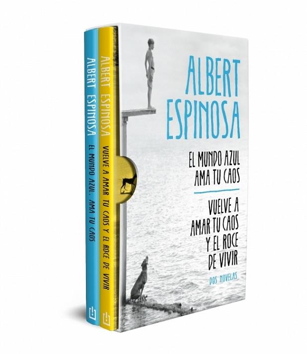 Albert Espinosa (edición estuche con: El mundo azul. Ama tu caos | Vuelve a amar | 9788466380799 | Espinosa, Albert | Librería Castillón - Comprar libros online Aragón, Barbastro