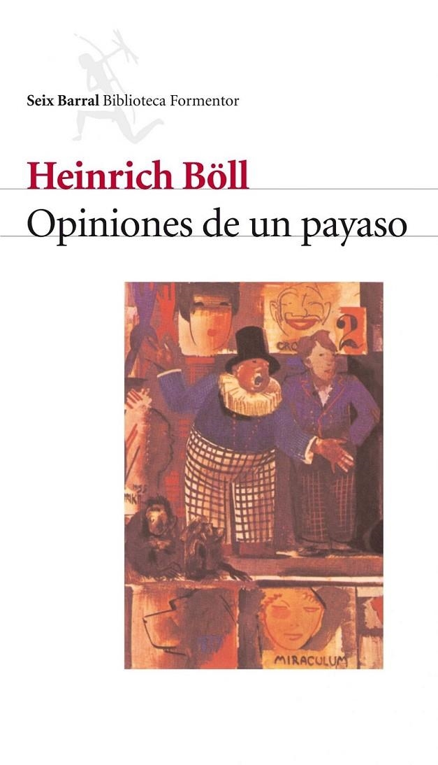 OPINIONES DE UN PAYASO | 9788432219542 | BÖLL, HEINRICH | Librería Castillón - Comprar libros online Aragón, Barbastro