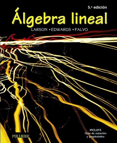 ALGEBRA LINEAL 7ED | 9788436820607 | LARSON; HOSTETLER; EDWARDS | Librería Castillón - Comprar libros online Aragón, Barbastro