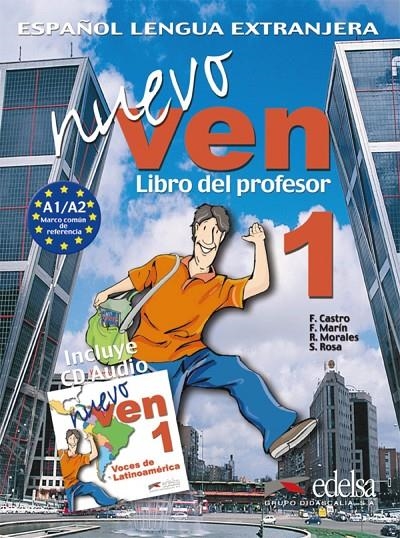 VEN NUEVO 1 LIBRO DEL PROFESOR | 9788477118329 | CASTRO VIUDEZ, FRANCISCA | Librería Castillón - Comprar libros online Aragón, Barbastro