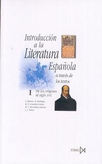 INTRODUCCION A LA LITERATURA ESPAÑOLA VOL, 1 | 9788470900983 | BARROSO, ASUNCION ... [ET AL.] : BARROSO | Librería Castillón - Comprar libros online Aragón, Barbastro