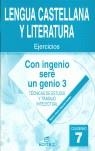 Cuaderno 7. Con ingenio seré un genio 3 | 9788497712200 | Illescas, Mª Jesús | Librería Castillón - Comprar libros online Aragón, Barbastro