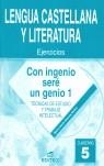 Cuaderno 5. Con ingenio seré un genio 1 | 9788497712163 | Illescas, Mª Jesús | Librería Castillón - Comprar libros online Aragón, Barbastro