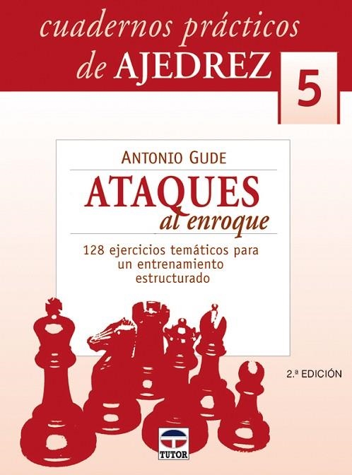 CUADEROS PRÁCTICOS DE AJEDREZ 5. ATAQUES DE ENROQUE | 9788479026257 | Gude, Antonio | Librería Castillón - Comprar libros online Aragón, Barbastro