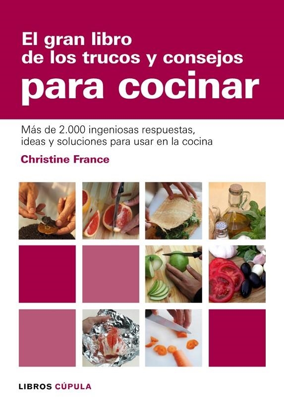 GRAN LIBRO DE LOS TRUCOS Y CONSEJOS PARA COCINAR, EL | 9788448047504 | FRANCE, CHRISTINE | Librería Castillón - Comprar libros online Aragón, Barbastro