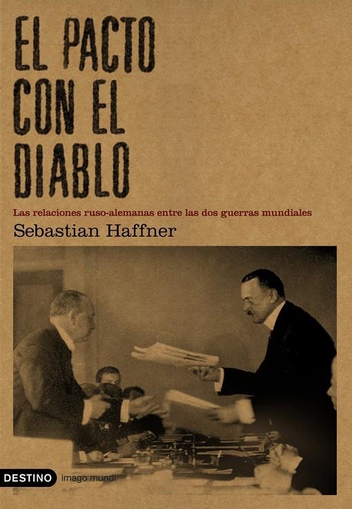 PACTO CON EL DIABLO, EL | 9788423339297 | HAFFNER, SEBASTIAN | Librería Castillón - Comprar libros online Aragón, Barbastro