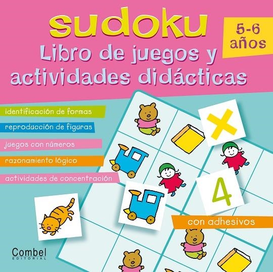 SUDOKU 5-6 AÑOS : LIBRO DE JUEGOS Y ACTIVIDADES DIDACTICAS | 9788498252033 | Librería Castillón - Comprar libros online Aragón, Barbastro