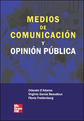 MEDIOS DE COMUNICACION Y OPINION PUBLICA | 9788448156763 | D'ADAMO, ORLANDO JORGE Y OTROS | Librería Castillón - Comprar libros online Aragón, Barbastro