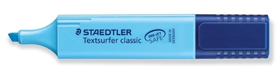 ROTU. FLUORESCENTE STAEDTLER TEXTSURFER CLASSIC AZUL | 4007817304457 | Librería Castillón - Comprar libros online Aragón, Barbastro