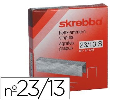 GRAPAS SKREBBA SK-23/13 S 1000UN ACERO ESPECIAL 23546 | 4010127456006 | Librería Castillón - Comprar libros online Aragón, Barbastro