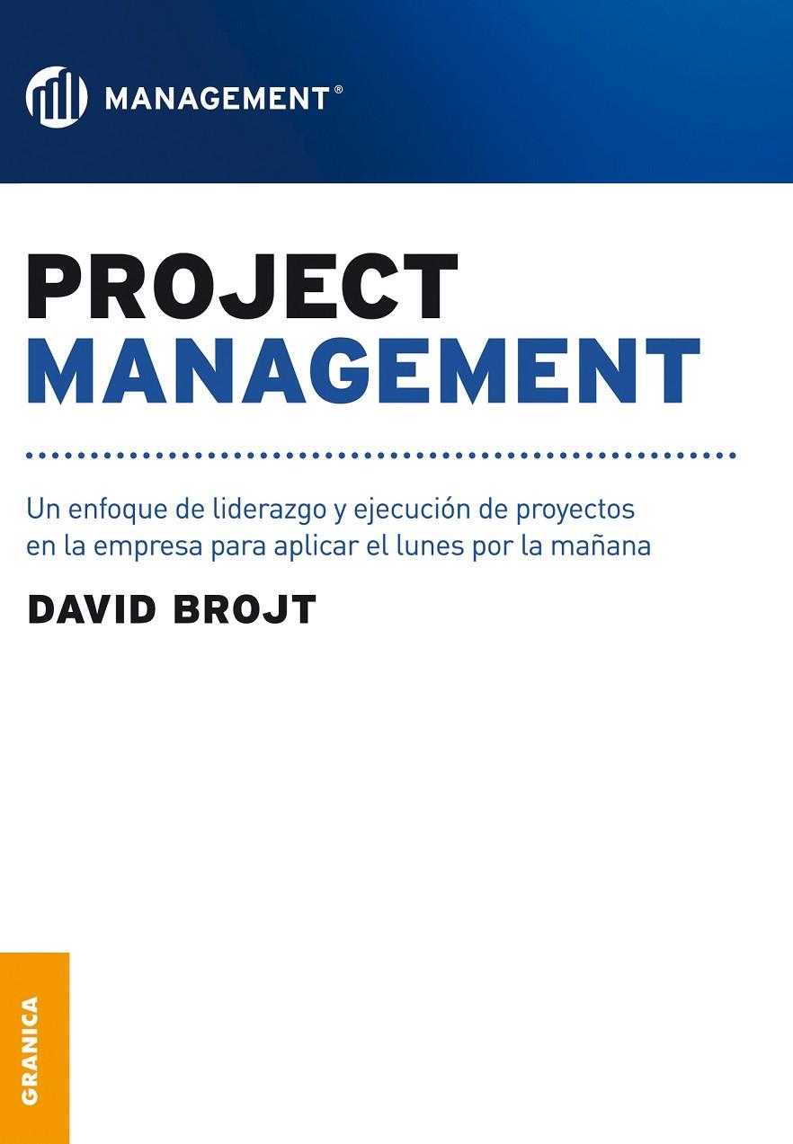 PROYECT MANAGEMENT | 9789506414375 | BROKT, DAVID | Librería Castillón - Comprar libros online Aragón, Barbastro