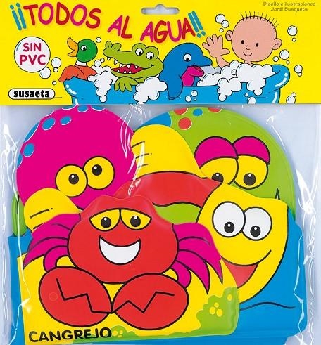 ANIMALITOS DEL MAR - TODOS AL AGUA | 9788430530199 | Librería Castillón - Comprar libros online Aragón, Barbastro