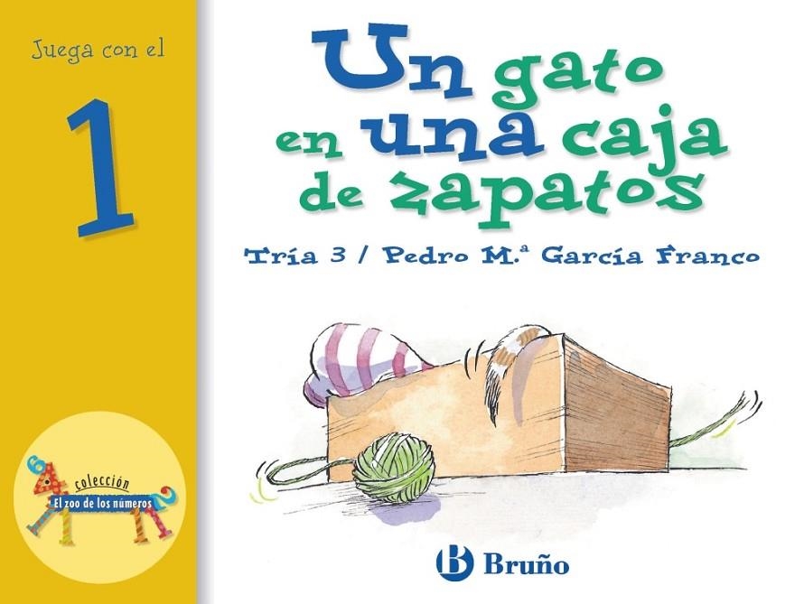 UN GATO Y LA CAJA DE ZAPATOS - ZOO DE LOS NUMEROS | 9788421636404 | TRIA 3; GARCIA FRANCO, PEDRO MA. | Librería Castillón - Comprar libros online Aragón, Barbastro