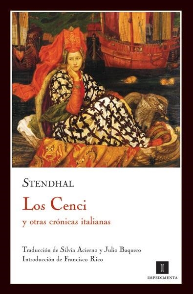 CENCI Y OTRAS CRONICAS ITALIANAS, LOS | 9788493592790 | STENDHAL, HENRI BEYLE | Librería Castillón - Comprar libros online Aragón, Barbastro