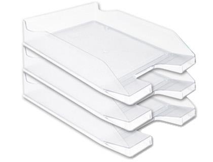 BANDEJA SOBREMESA PLASTICO Q-CONNECT TRANSPARENTE KF04195 36185 | 5705831041950 | Librería Castillón - Comprar libros online Aragón, Barbastro