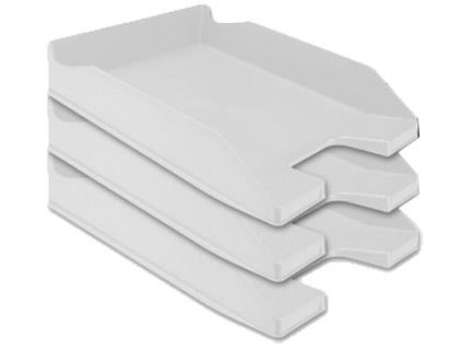 BANDEJA SOBREMESA PLASTICO Q-CONNECT GRIS OPACO KF04194 36181 | 5705831041943 | Librería Castillón - Comprar libros online Aragón, Barbastro