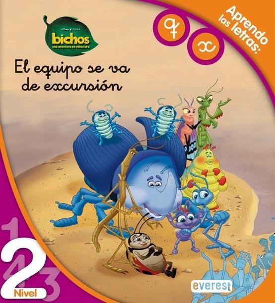 BICHOS EL EQUIPO SE VA DE EXCURSION - NIVEL 2 | 9788444141466 | WALT DISNEY COMPANY | Librería Castillón - Comprar libros online Aragón, Barbastro