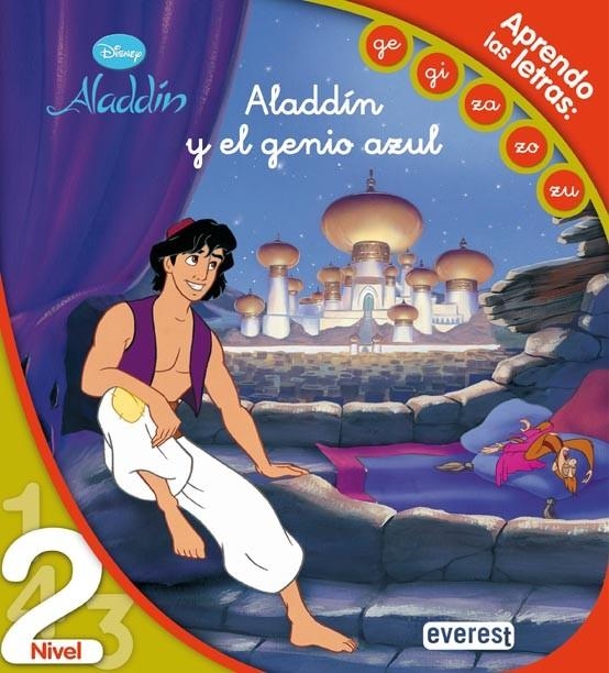 ALADDIN EL GENIO AZUL : NIVEL 2 | 9788444141442 | WALT DISNEY COMPANY | Librería Castillón - Comprar libros online Aragón, Barbastro