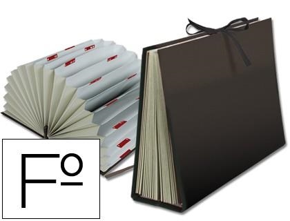 CARPETA FUELLE A-Z Fº CARTON FORRADO NEGRO 25588 | 8423473255883 | Librería Castillón - Comprar libros online Aragón, Barbastro