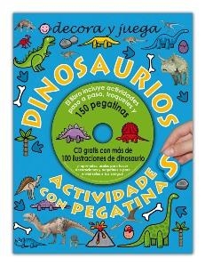 DINOSAURIO - DECORA Y JUEGA ACTIVIDADES CON PEGATINAS | 9788479423520 | Librería Castillón - Comprar libros online Aragón, Barbastro