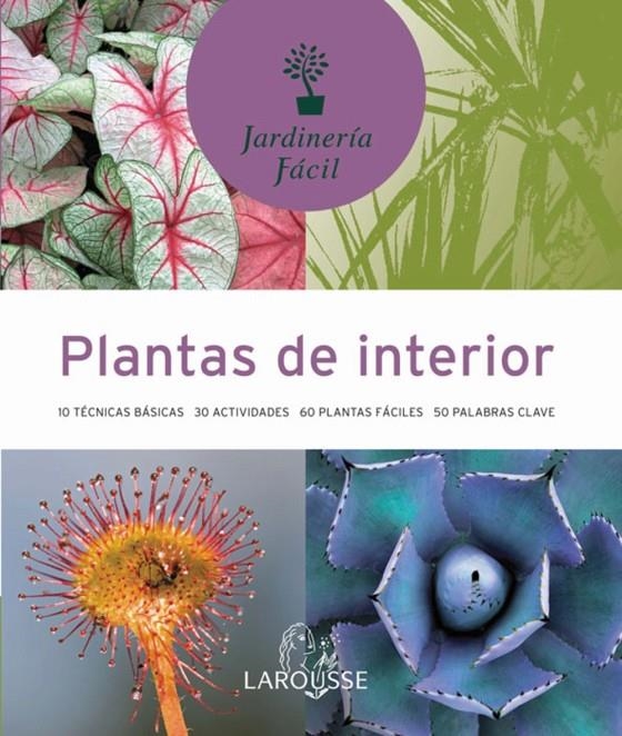 PLANTAS DE INTERIOR - JARDINERIA FACIL | 9788480165761 | Librería Castillón - Comprar libros online Aragón, Barbastro